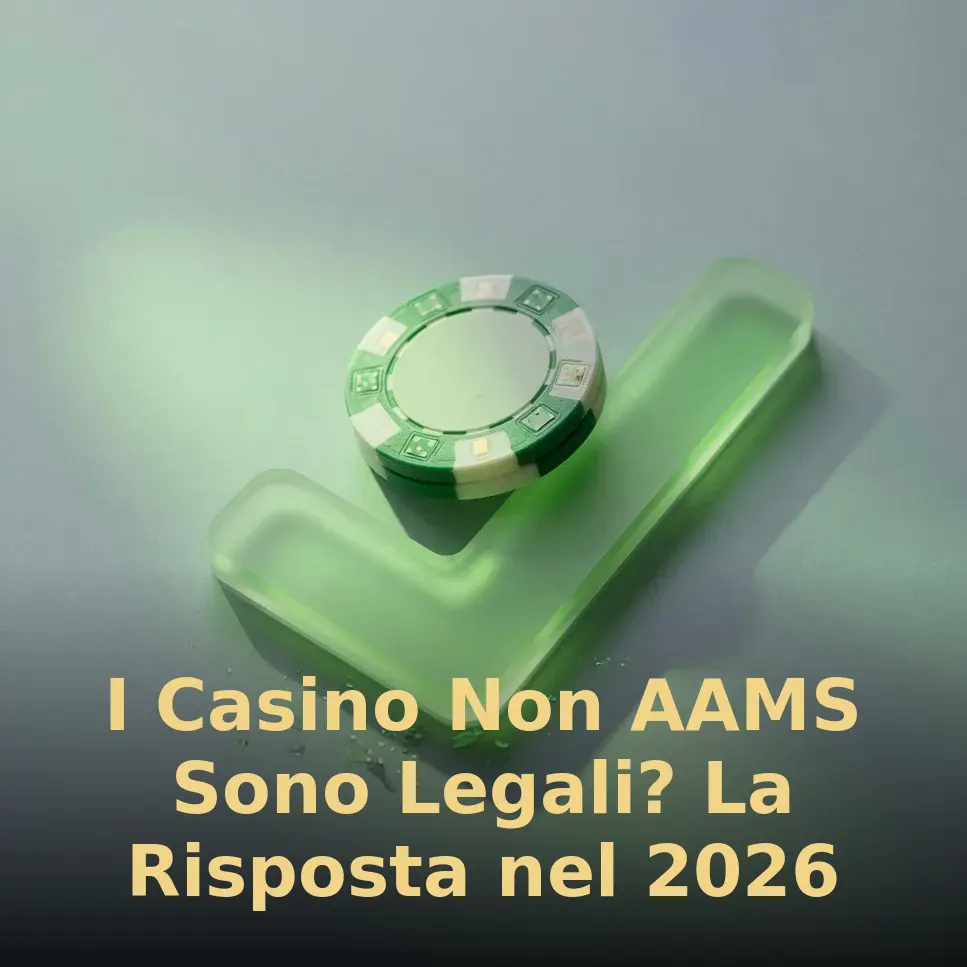 I Casino Non AAMS Sono Legali? La Risposta nel 2026